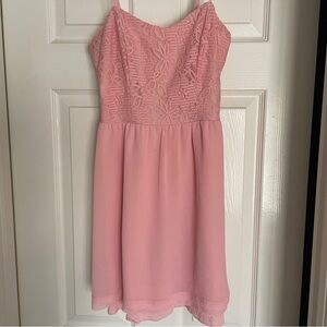 Vera Wang x Kohls Pink Juniors Dress